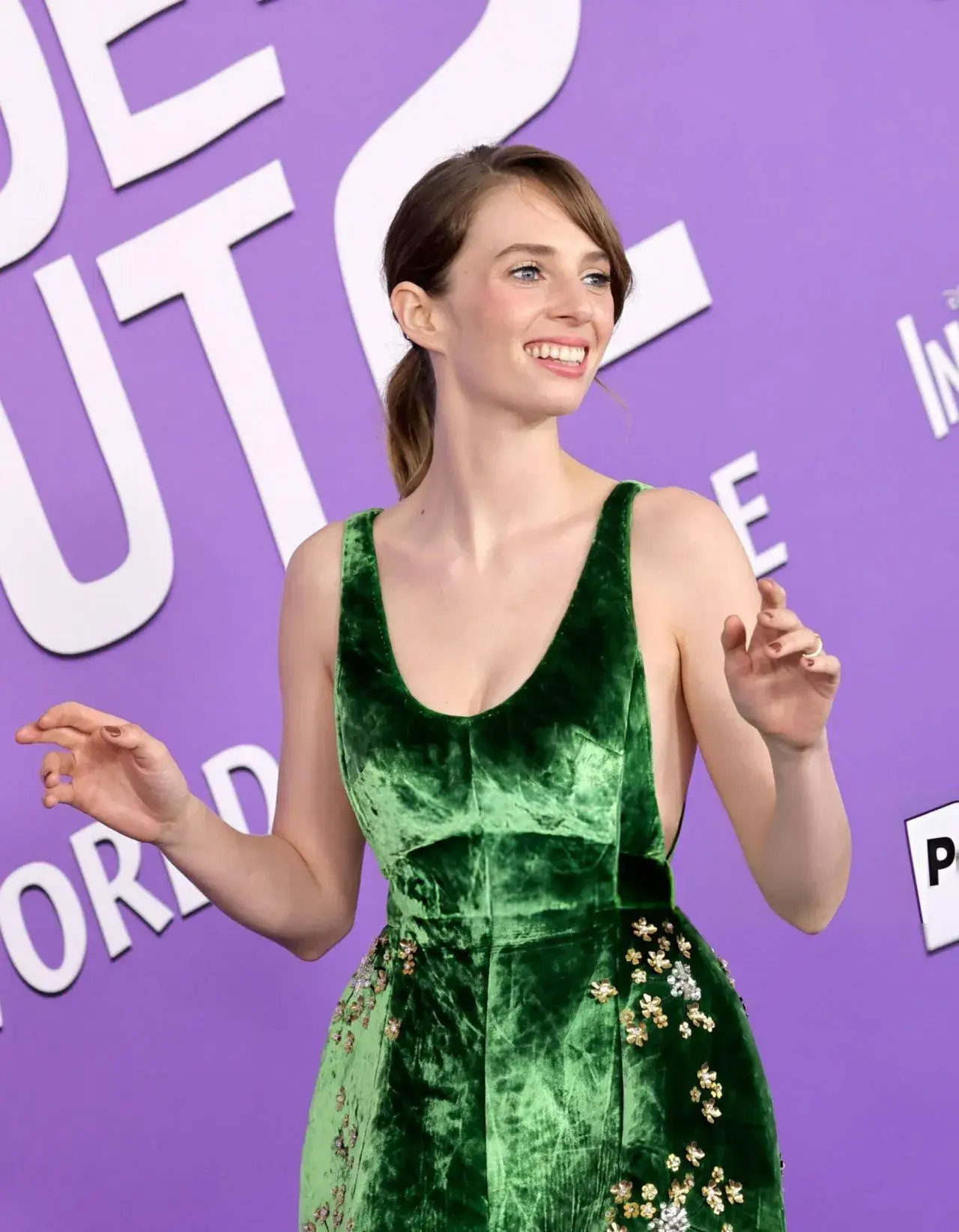 MAYA HAWKE AT INSIDE OUT 2 WORLD PREMIERE AT EL CAPITAN THEATRE IN HOLLYWOOD 2